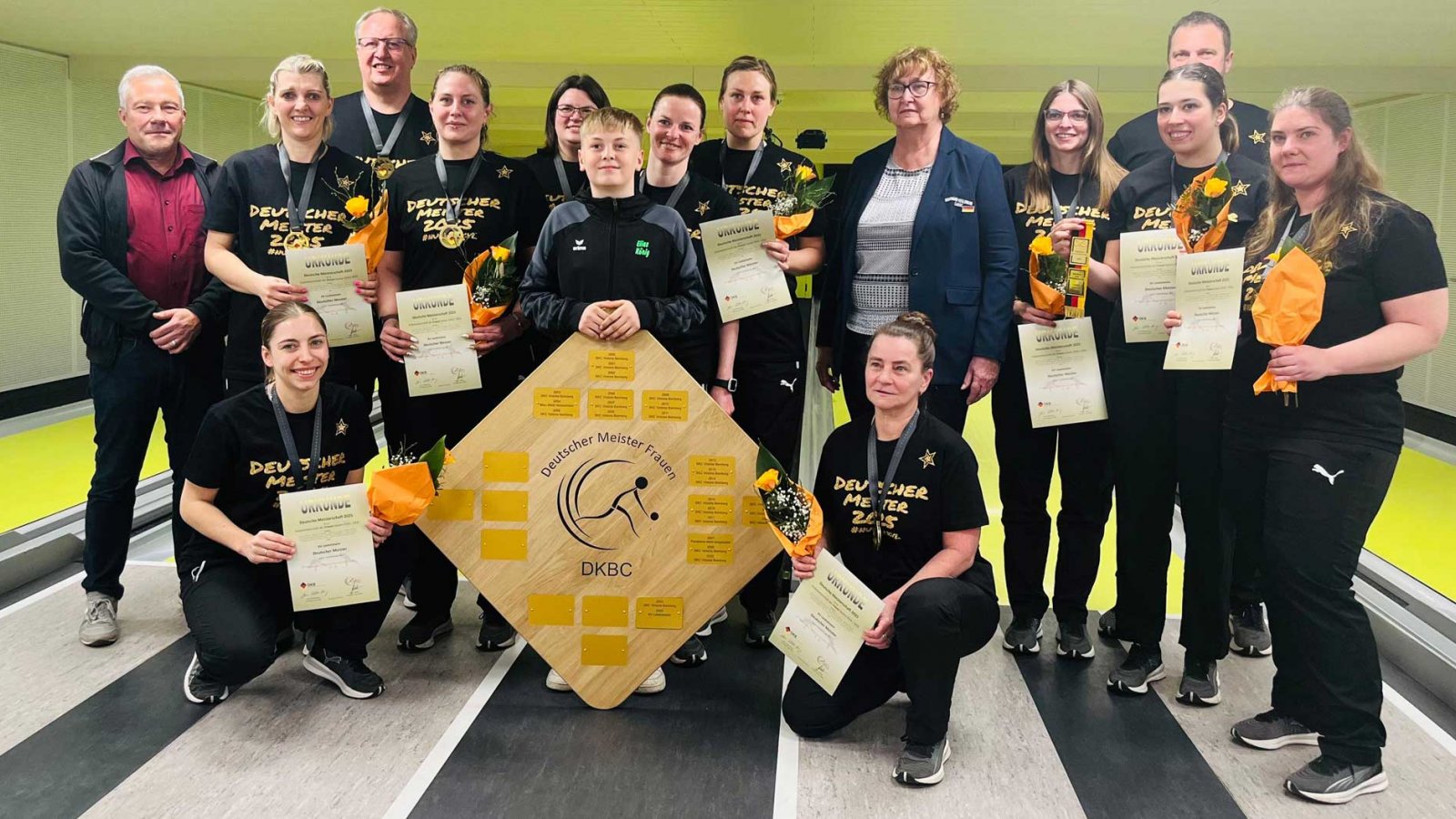 Deutscher Meister 2025: KV Liedolsheim. Foto: KVL@dkbc