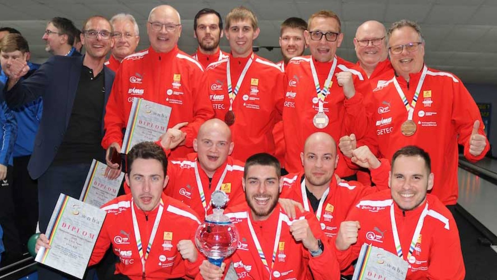 Titelverteidiger Rot-Weiß Zerbst holt sich Bronze im kleinen Finale. Foto: Sport Print Zander