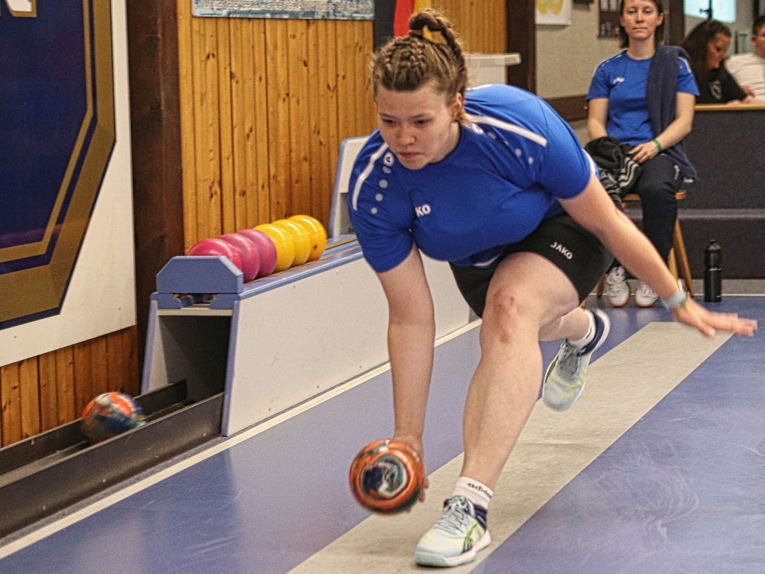 Die Quali-Zweite Selina Fuhrmann zeigte Nervenstärke im Viertelfinale und kämpfte sich ins Finale der U23 weiblich.