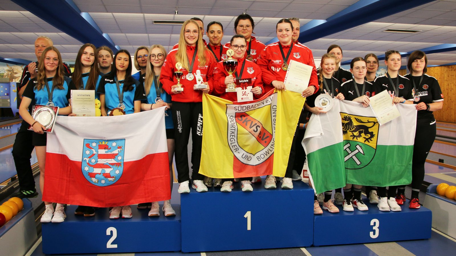 Siegerinnen U19 weiblich