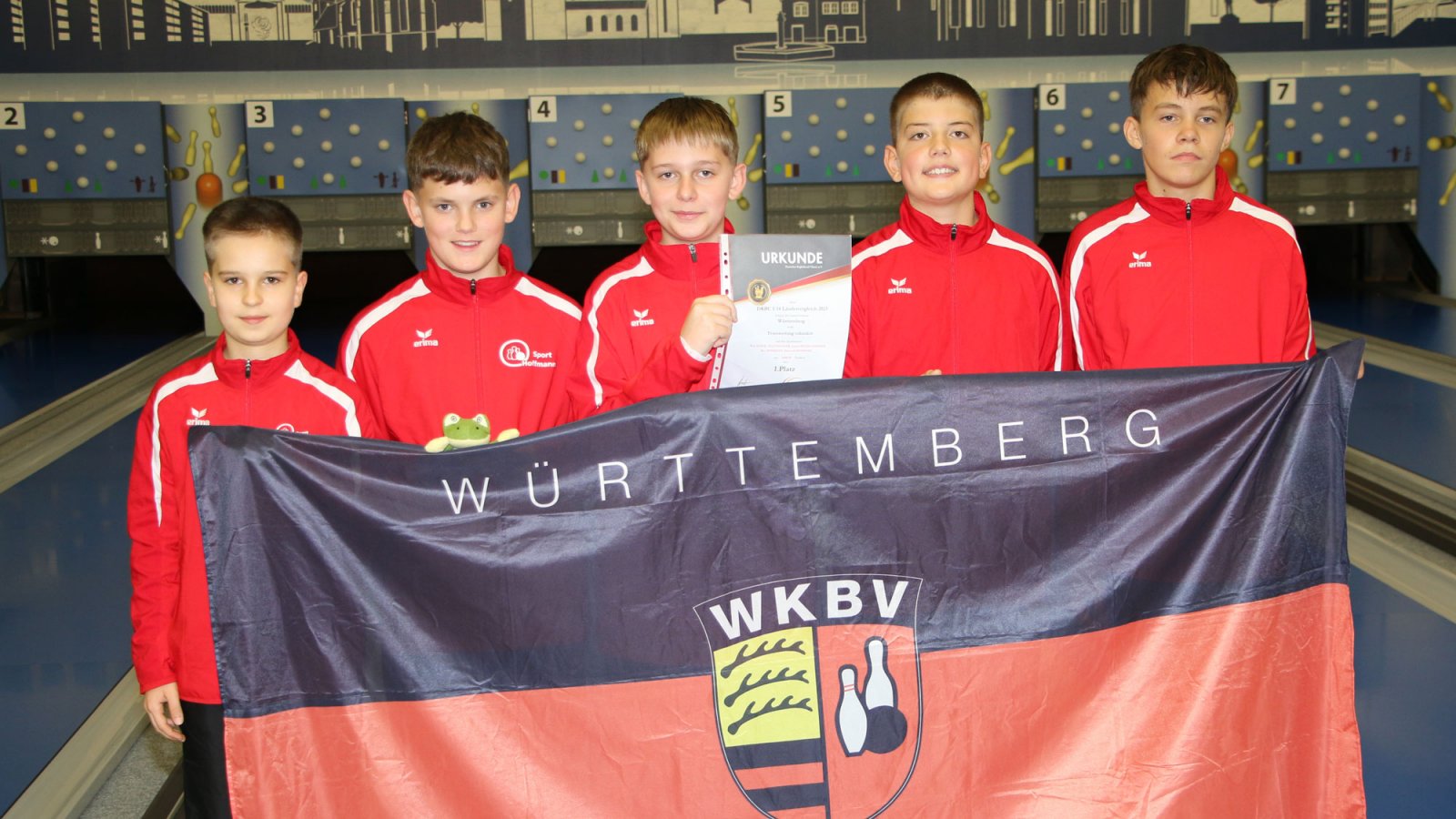 Sieger U14 männlich Württemberg