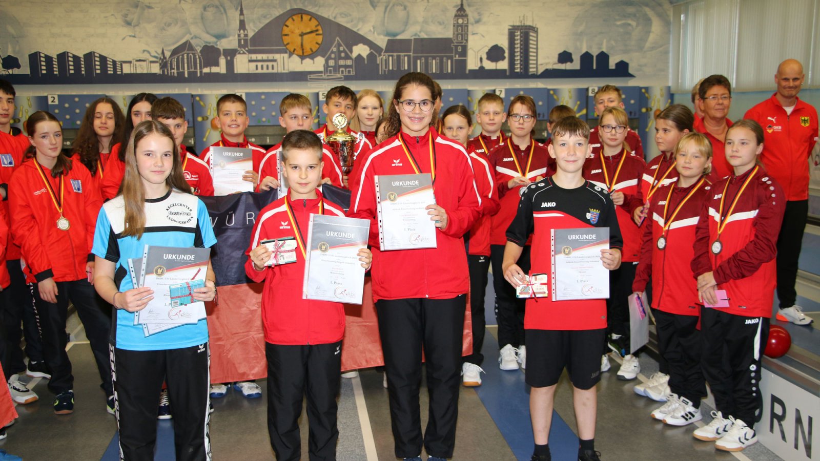 Siegerehrungen Einzel