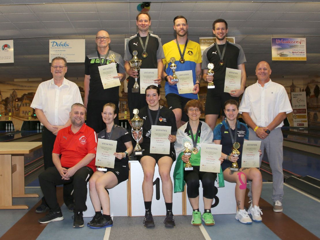 Siegerehrung Sprint DM 2025 Mutterstadt