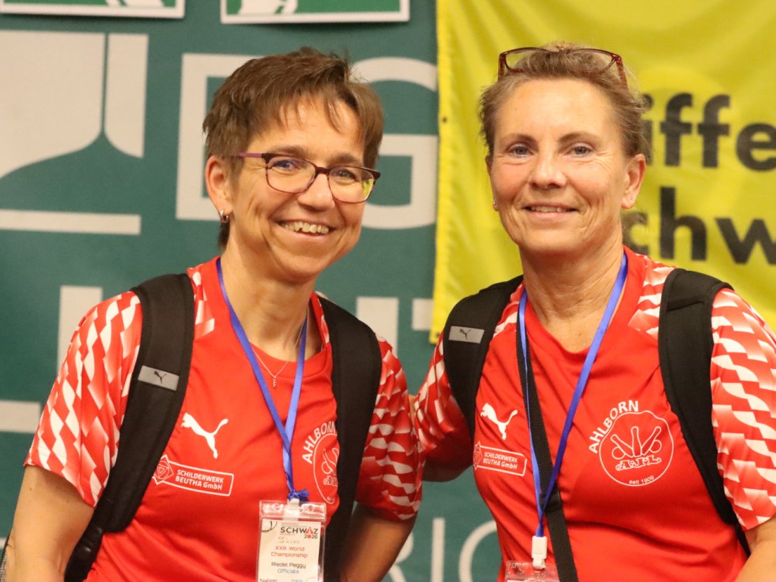 Schon in Sprint-Stimmung. Neue Chancen sehen Peggy Riedel und Birgit Islinger.