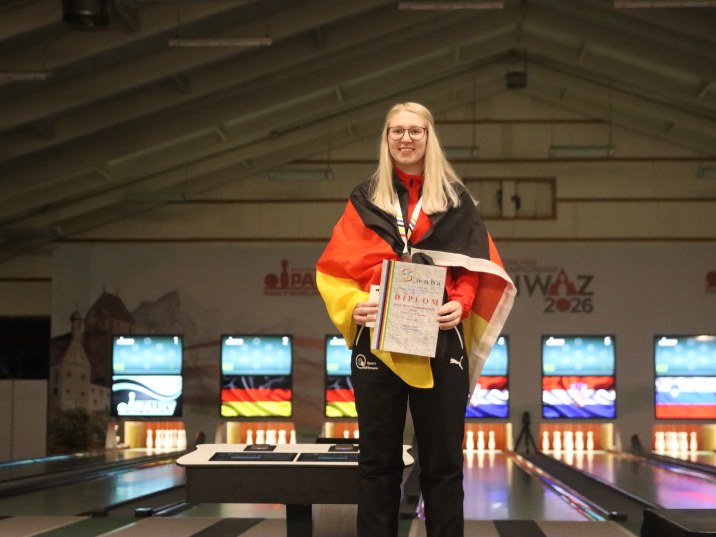 Saskia Gubitz gewann Silber im Sprint.