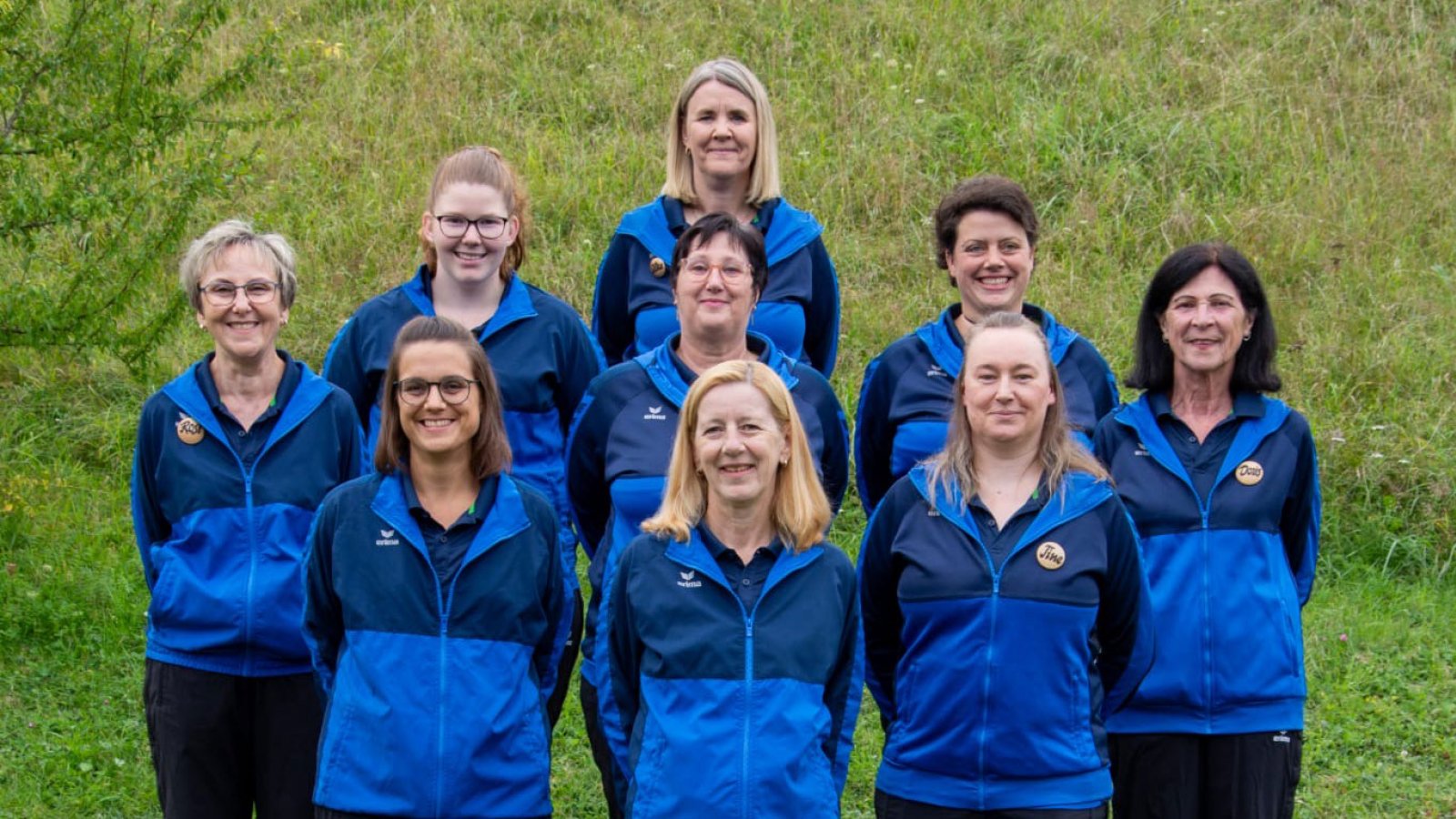 KSC Immendingen, von links: Roswitha Ohnemus, Daniela Eiche, Nicole Speck, Heike Herzog, Silke Schätzle, Silke Schuler, Christine König, Christina Eiche, Doris Kraft. @ksc 