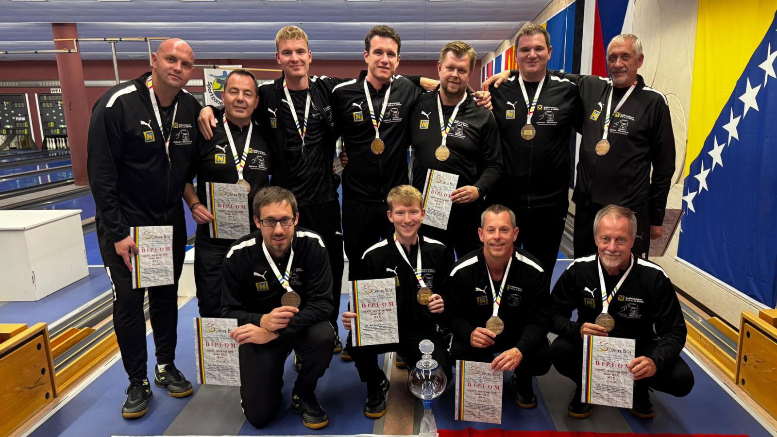 Der KSK Orth gewann beim Weltpokal 2025 die Brionzemedaille. @ksk