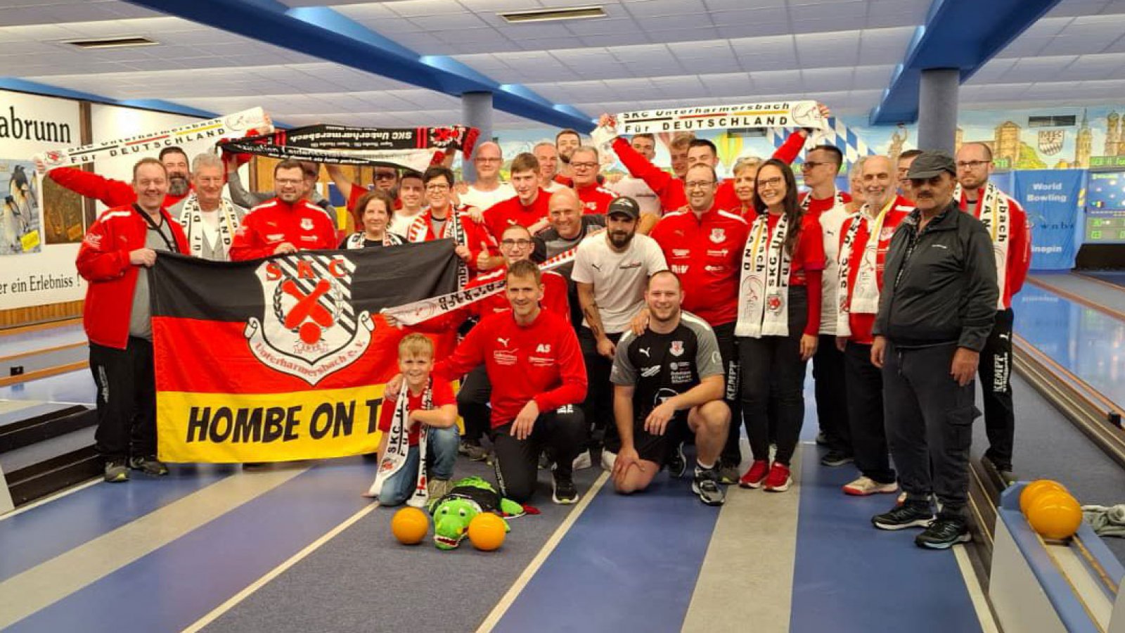 Der Quali-Sechste SKC Unterharmersbach und Fans in München beim NBC-Pokal 2025. @skc