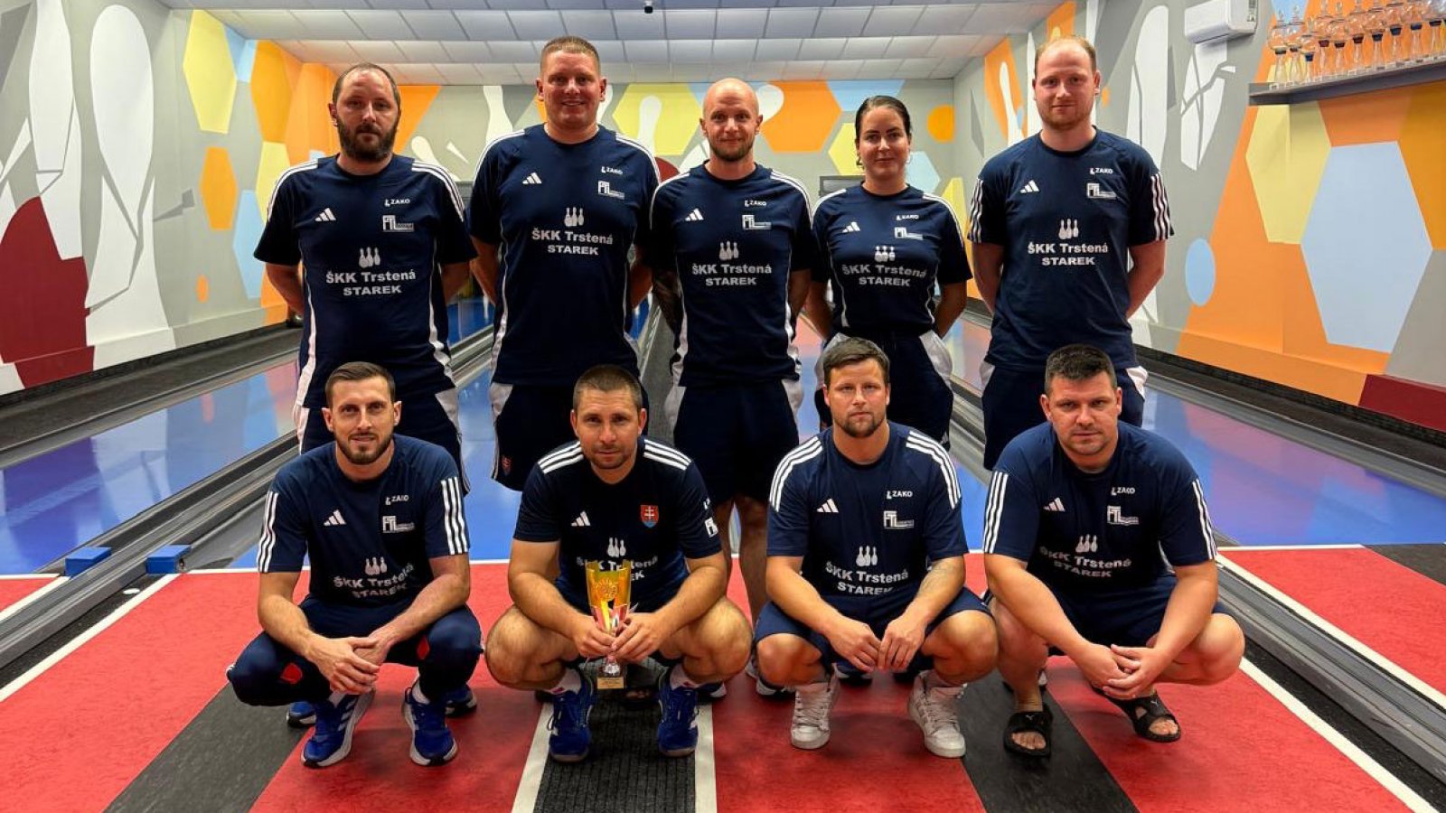 Der SKK Trstena Starek aus der Slowakei wurde 2025 beim Europapokal Vierter. @skk