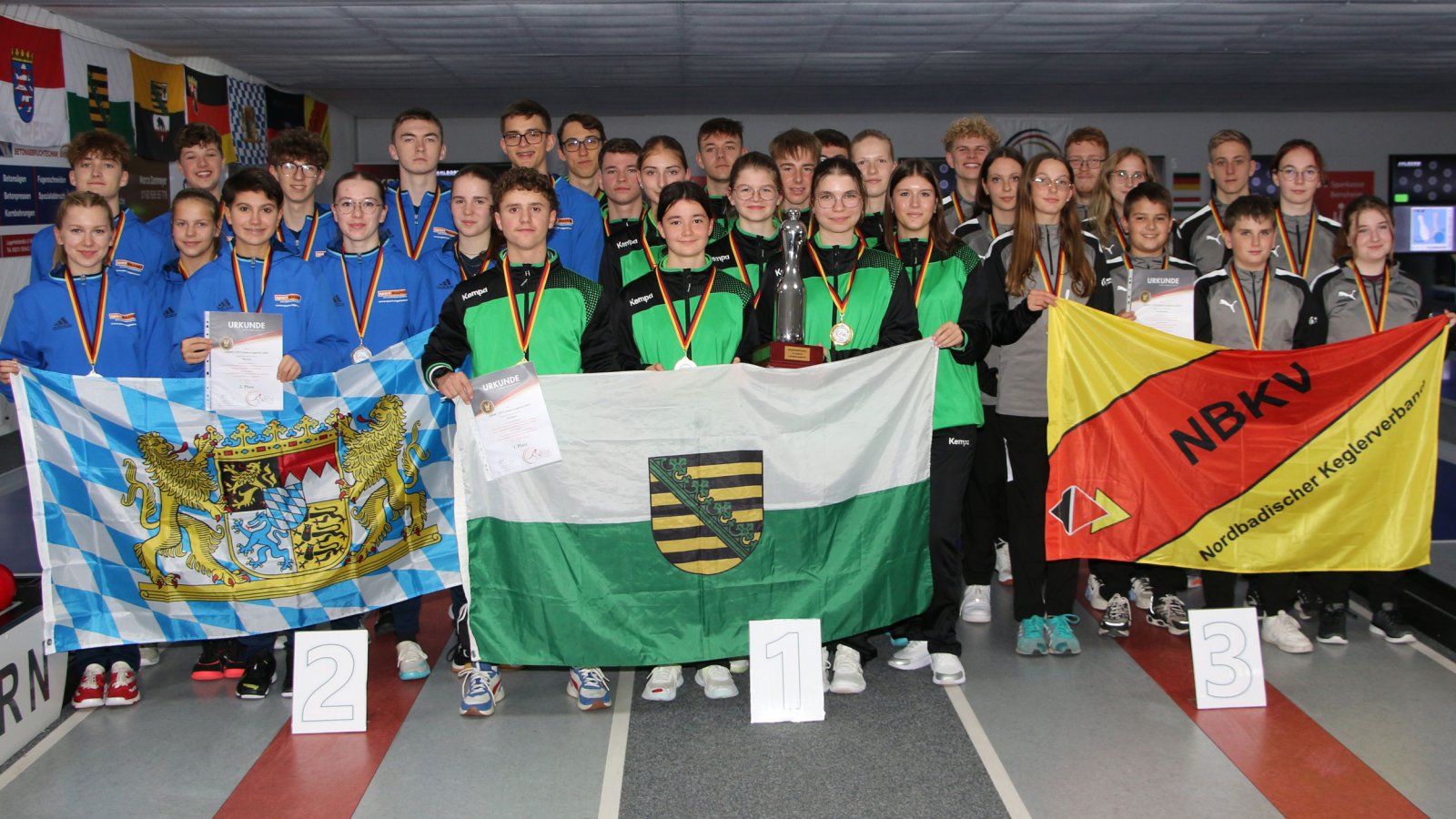 U19 Ländervergleich 2025 Lorsch - Gesamtwertung. @dkbc